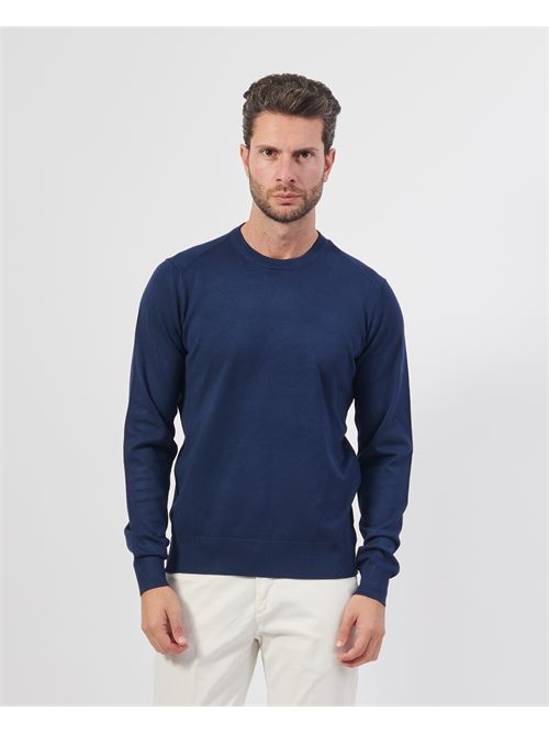 Pull ? col rond John Richmond en laine m?lang?e RICHMOND X | UMA24017MADRESS BLUE